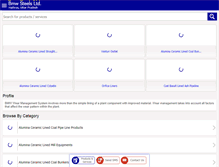 Tablet Screenshot of bmwsteels.com